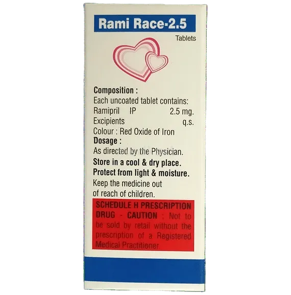 rami race 2.5mg tablet 10's